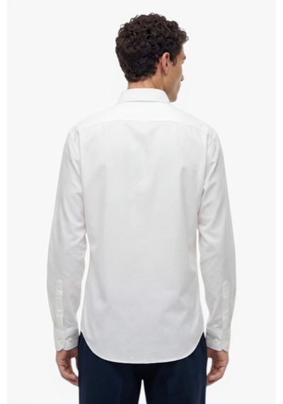 Tommy Hilfiger Cl Oxford Solıd Shırt Erkek Beyaz Gömlek - Mw0mw42936