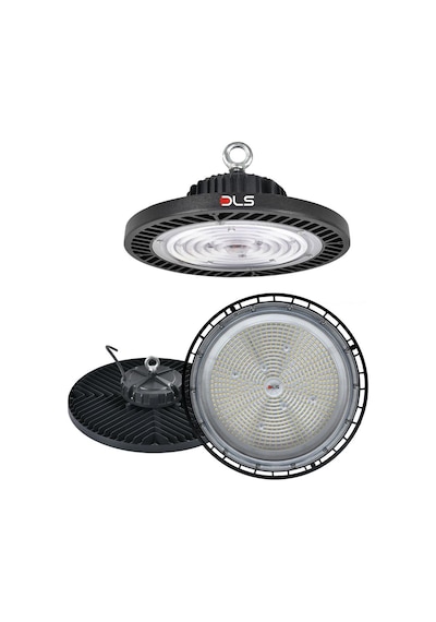 200w Askılı Yüksek Tavan Armatür Ufo Dls Led Ufo-104-200 Siyah