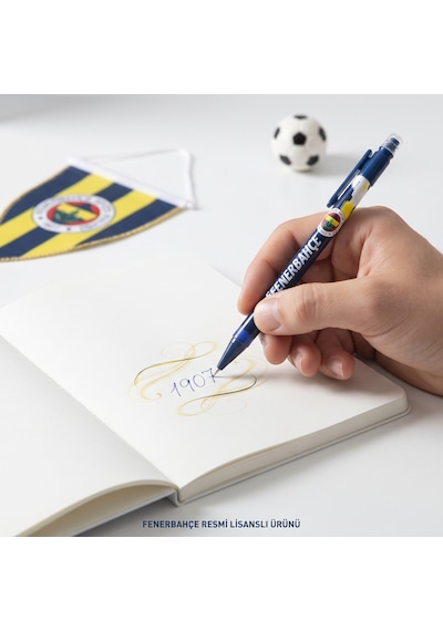Bakgelal Fenerbahçe Lisanslı 0.7 Mm Versatil Kalem Taraftar Desenli Uçlu Kalem Okul Kırtasiye 1 Adet - 9017538570883 Lacivert - Sarı