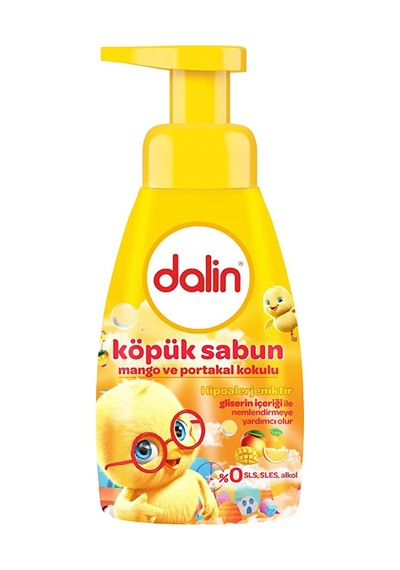 Mango Ve Portakal Kokulu Köpük Sabun 200 Ml 4 Adet