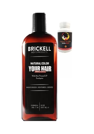 Brickell 237 Ml Şampuan Saçsakal Anti.white + L.kamasutra Erkeklere Özeı Xxxl60 Lı - 100