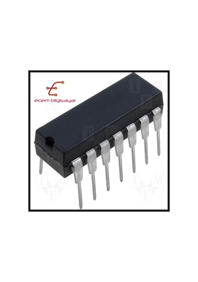 Cd4011 Dıp-14 Invertör Ve Kapı Entegresi