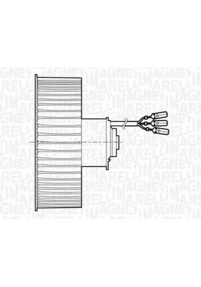 MAKO 69401199000 Fan Motoru CLIO Klimasız
