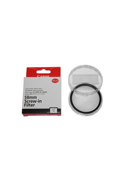 Canon 58mm Uv Lens Filtresi Canon 18-55mm Is Stm 50mm F/1.8 Stm 24mm 55-250mm Lens Uyumlu Canon Eos 2000d 4000d 600d 700d 750d 800d Lens Koruma Filtresi