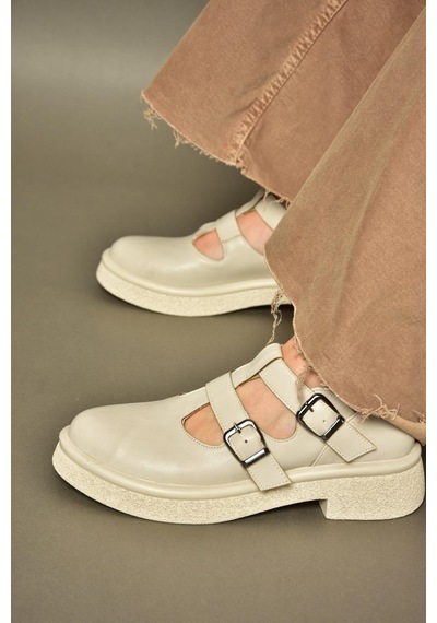 Fox Shoess996019109 Bej Kadın Ayakkabı Bej