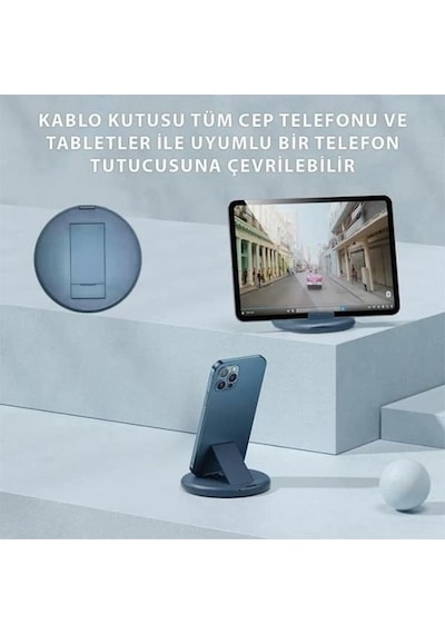 Polham 6İN1 60 W Type-C - Lightning - Dönüştürücü - Sim Aparatlı Seyahat Seti 001