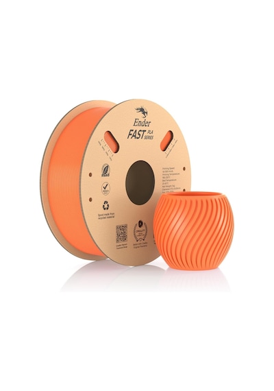 Creality Ender Fast Turuncu 1.75mm Pla 3d Baskı Filamenti - Urhanshop Gönderimli