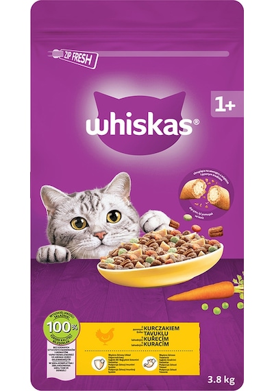 Whiskas Tavuklu Yetişkin Kedi Maması 3800 G