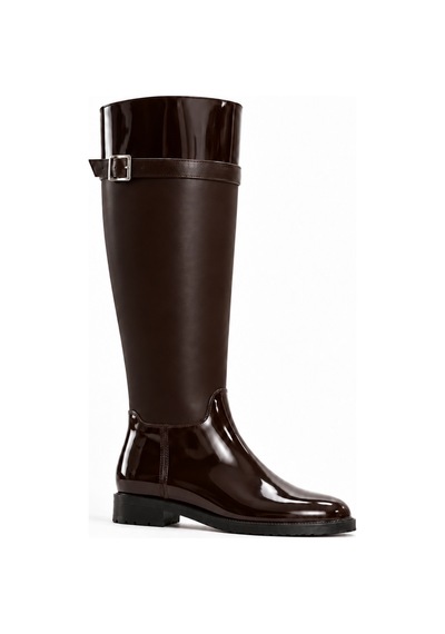 5in1Canpolat Acı Kahve Yağmur Çizmesi 26010 Acı Kahverengi