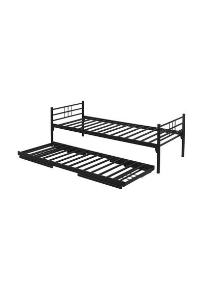 Bedliga Yavrulu Ikiz Tek Kişilik - Çift Kişilik Metal Karyola