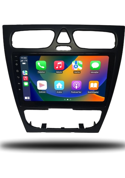 Avaydel Mercedes W209 CLK Android Carplay Multimedya 1999-2007 8GB RAM + 128GB Hafıza + 4 Çekirdek