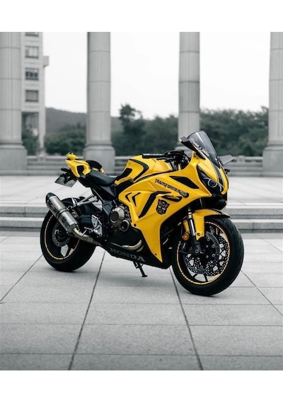 Honda Cbr 650R Transformers Sticker Etiket Modeli