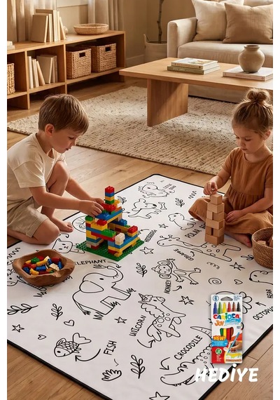 Emila Kids Oyun Halısı 100x150 CM