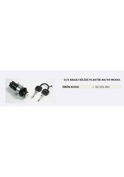 Mıta 02231061 Bagaj Kapak Kilidi 2231061 7593655