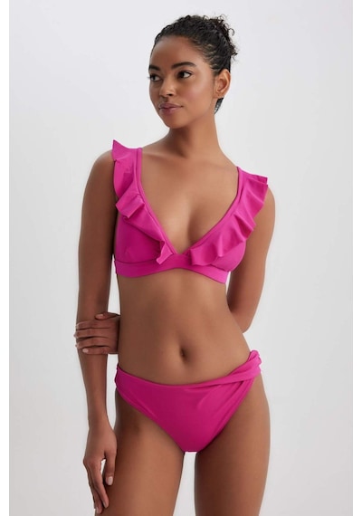 Defacto Fall İn Love Regular Fit Bikini Üstü Z4283az23smpn615 Pembe