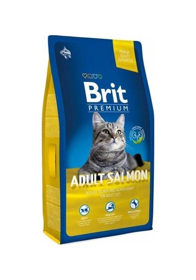Brit Premium Adult Somonlu Yetişkin Kedi Maması 8 KG