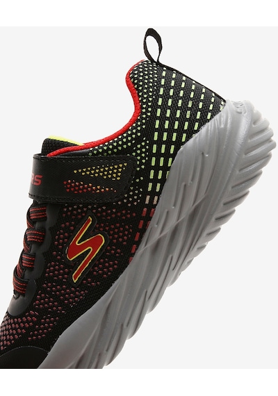 Skechers Nitro Sprint - Karvo Büyük Erkek Çocuk Siyah Spor Ayakkabı 403753L Bkrd Skechers Nitro Sprint - Karvo Büyük Erkek Çocuk Siyah Spor Ayakkabı 403753L Bkrd