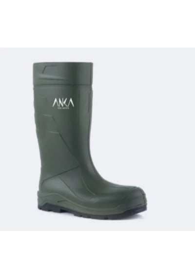 Mekap Anka Pro904 Pu Çizme Uzun Haki O4 Çelik Burunsuz