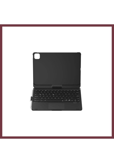 Storeşahin Apple Apple Uyumlu iPad Pro 11 2024 F11 Ats Kılıf Magic Dönen Klavyeli Tablet Kılıf - Siyah Shn0720