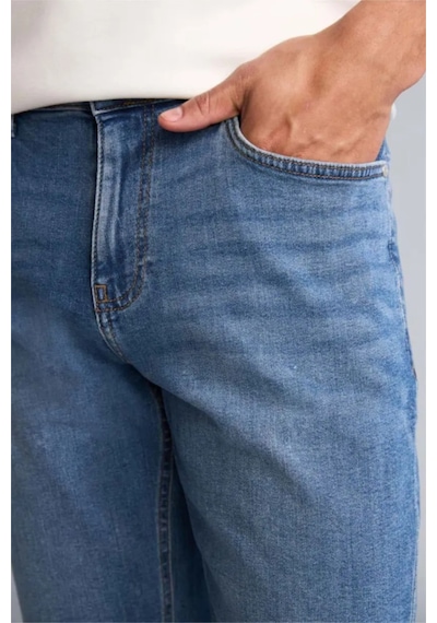Defacto Regular Fıt Bermuda Jean Şort G8661ax26smnm28 Mavi-nm28