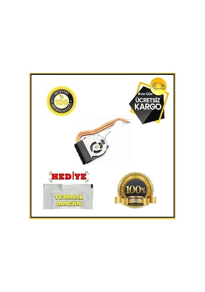 Asus X550Vc Serisi Cpu Heatsink Soğutucu Fan 13N0 Pga0101