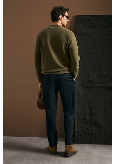 Lufian Logan Erkek Sweatshirt Kahverengi Kahverengi 112030194100400