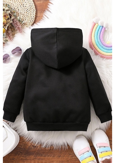 Uyguntarz Çocuk Gumball Baskılı Sweatshirt Siyah