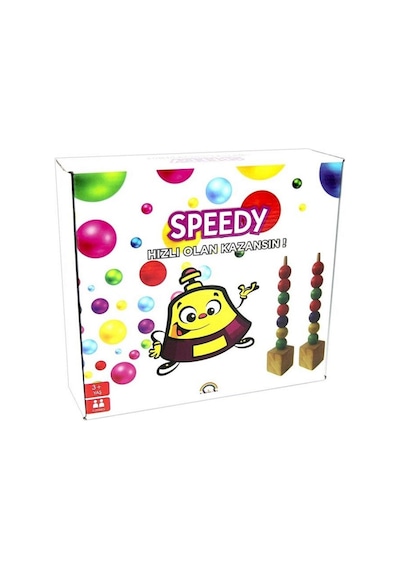Hed Çocuk Eğitici Öğretici Speedy Boncuk Dizme Oyunu Hed 384
