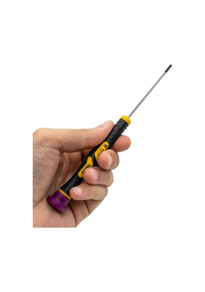 Narex 833554 Elektronikçi Tip Klemens Düz Uçlu Tornavida 2.5x75 Mm