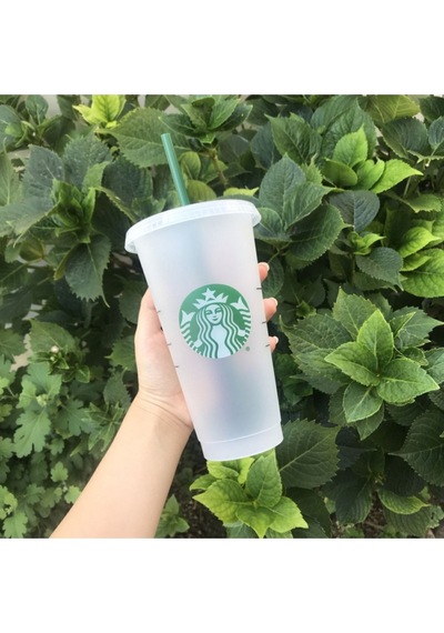 Starbucks Soğuk Içecek Için Seyahat Kupası Cold To-go Cup - 709 Ml Beyaz