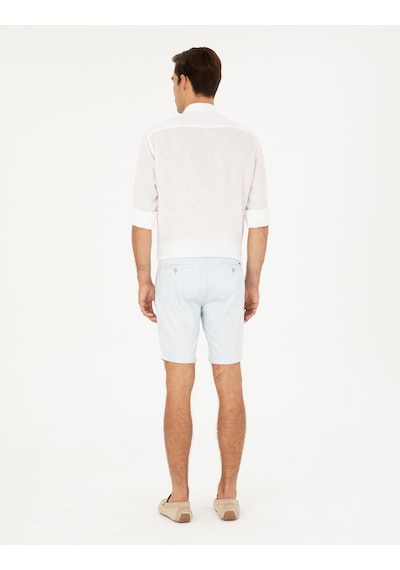 Pierre Cardin Erkek Mavi Şort / Bermuda 50284277-vr036 Mavi