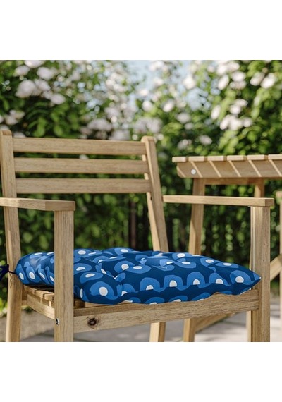 Ikea Klösan Dış Mekan Sandalye Minderi, Koyu Mavi, 44x44 Cm