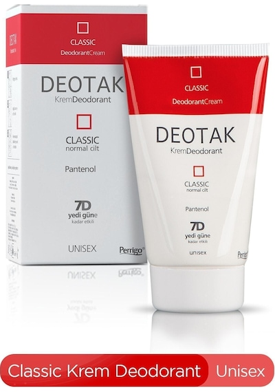 Deotak Normal Ciltler Için Klasik Krem Deodorant 35 ML
