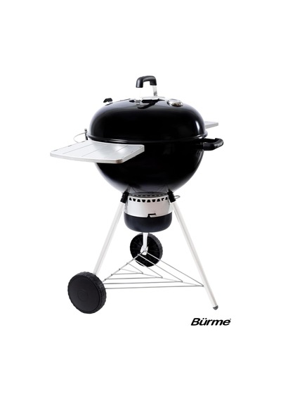 Partner 55.05 Black Masalı Profesyonel Kömürlü Barbekü - Mangal - Bbq Çok Renkli