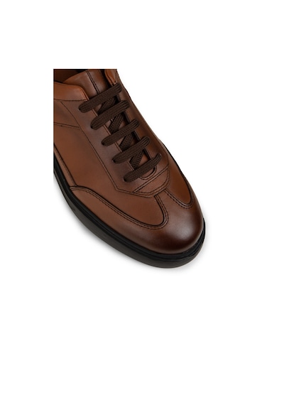 Deery Erkek Hakiki Deri Taba Renk Sneaker Ayakkabı - 02015mtbae01 Taba