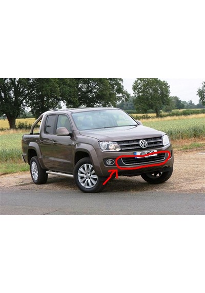 Volkswagen Amarok 2011-2016 Tampon Orta Izgara 2hh853677