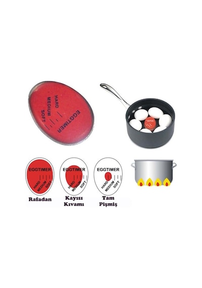 Yumurta Haşlama  Aparatı Dublör  Yumurta Pişirme Aleti Egg Timer