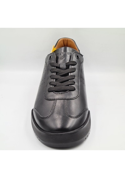 Greyder 19221 6y Siyah Hakiki Deri Erkek Günlük Casual Urban Deri Sneaker