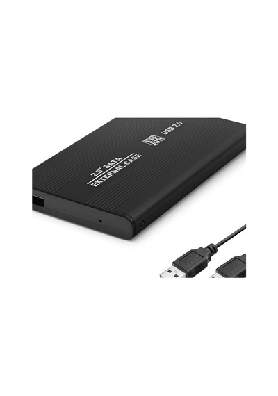 Hdd Kutu Usb2.0 Metal Sata 2.5&quot Siyah Hdx1758 Evimdeyokyok