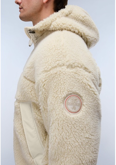 Napapijri T-maple Fzh Erkek Polar-33986 Bej