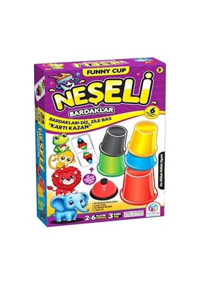 Neşeli Bardaklar Akıl Ve Zeka Oyunu