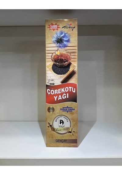 Gençay Soğuk Sıkım Çörek Otu Yağı 250 ML