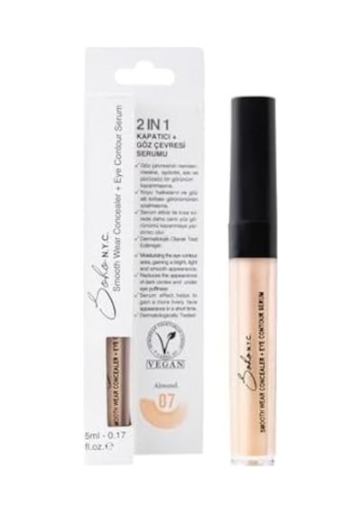Göz Altı Morluk Ve Torba İçin Serum Ve Kapatıcı 5 Ml- No:7 Almond