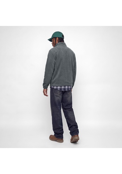Jack & Jones Jack&jones Polar Soho Fleece Erkek Gri Dik Yaka Sweatshirt