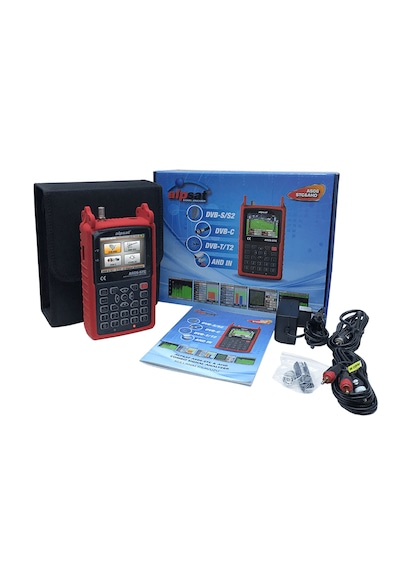 Alpsat As06 - Satfinder 6 Uydu/ahd Kamera/kablo Tv/ Karasal Tv Test Cihazı