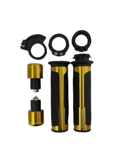 Skm Motosiklet Universal Elcik Ve Topuz Seti Gold