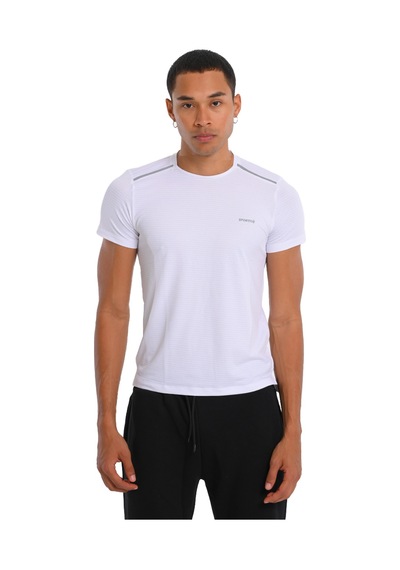 Sportive Conforto3 Erkek Beyaz Koşu T-shirt 24ke013-byz 1656286 Beyaz