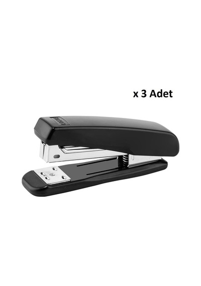 Lotte Zımba Makinesi 24/6 Siyah X 3 Adet