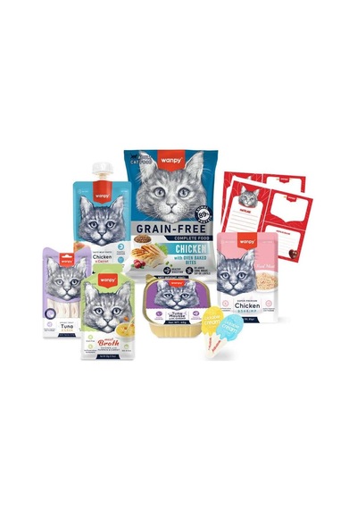 Kalp Temalı Krema Kedi Ödül Maması