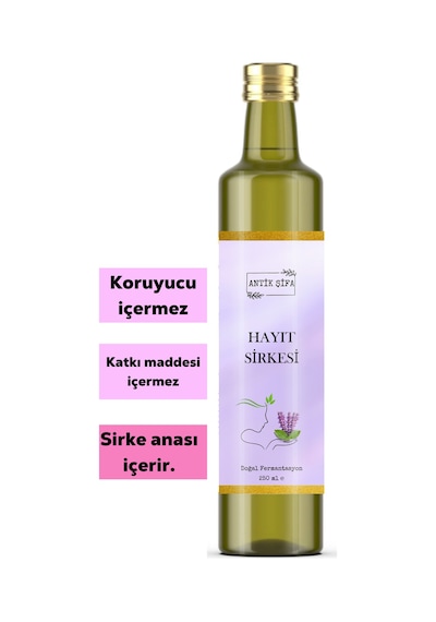 Hayıt Sirkesi 250 Ml- Doğal Fermantasyon Hayıt Tentürü